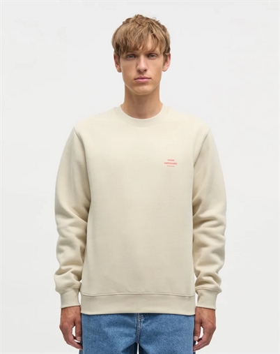 Mads Nørgaard - Standard Crew Logo Sweatshirt - Castle Wall